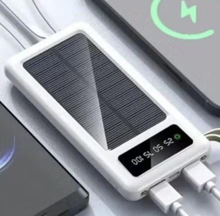 4 in 1 Solar Power Bank Ultra-large Capacity