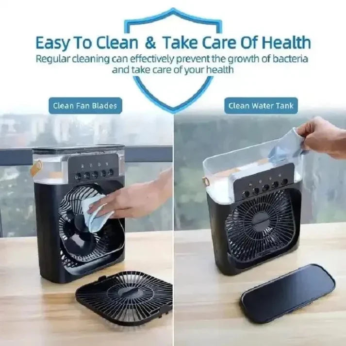 Portable Air Cooler With RGB Lights